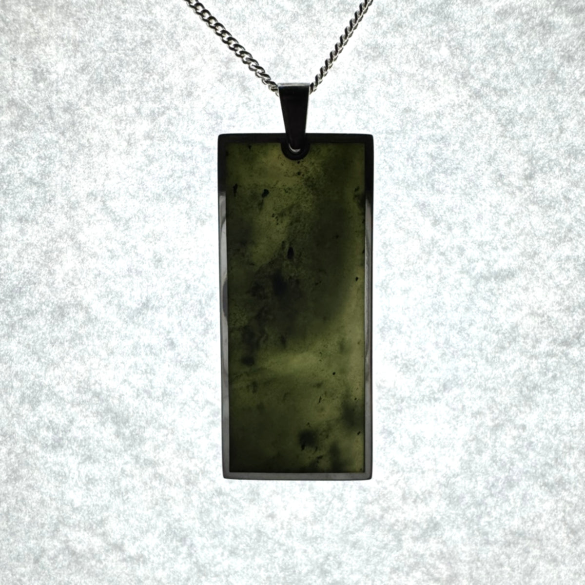 Tamworth Jade Rectangle Pendant
