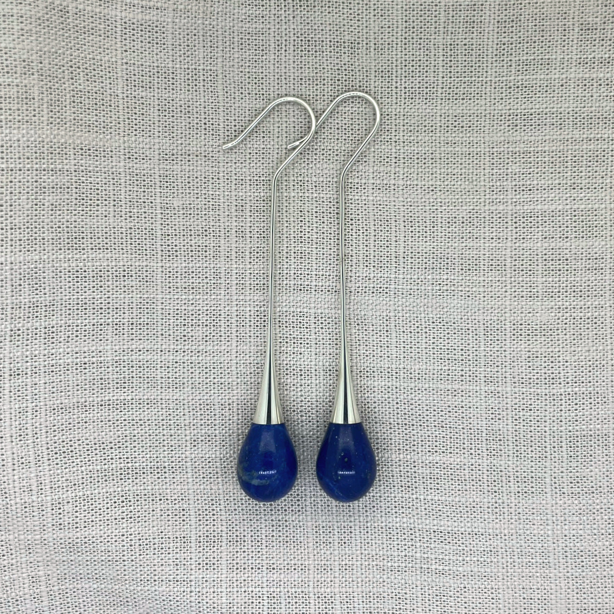 Stonedrop Earrings - Lapis Lazuli