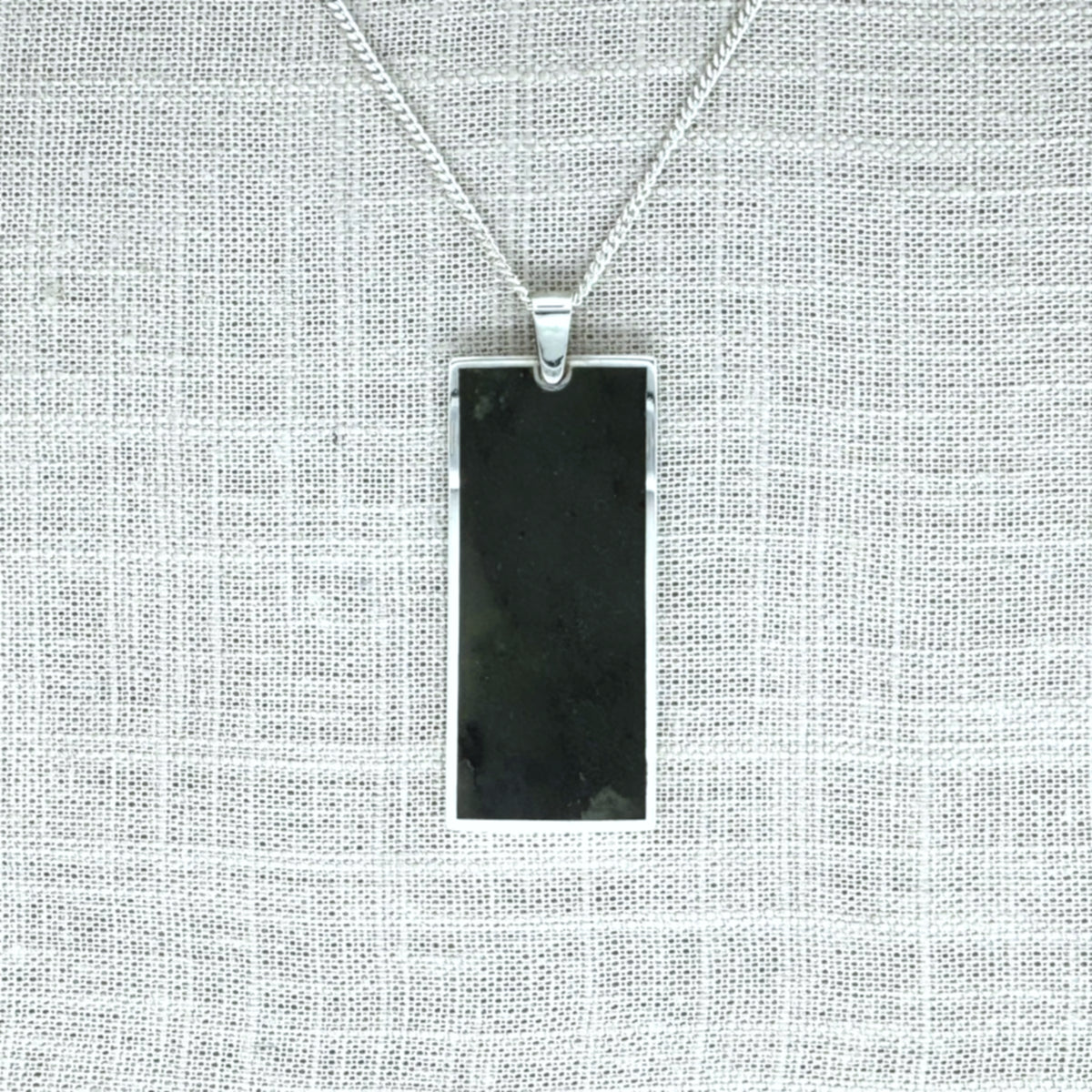 Tamworth Jade Rectangle Pendant